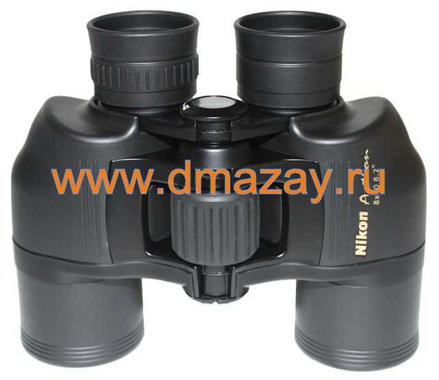 Бинокль призменный с центральной фокусировкой Nikon Action 8x40 CF угол 8,2 компактный обрезиненный черный # 7216